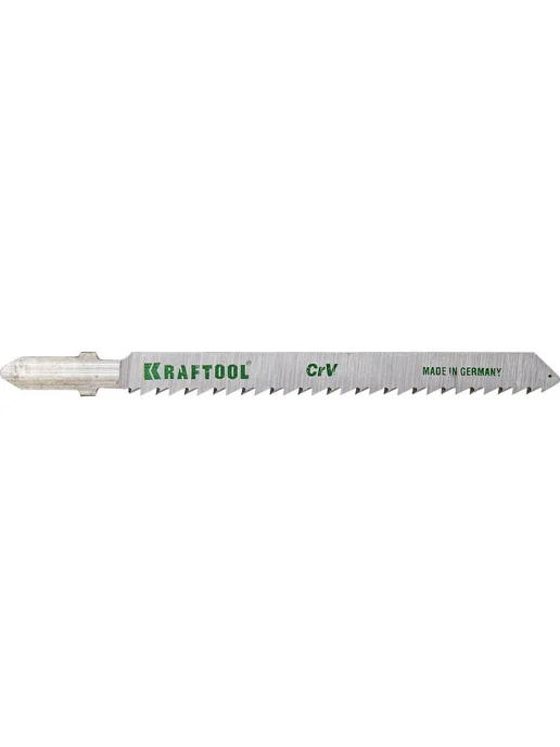 Kraftool Пилки для электролобзика по дереву T101B 159511-2,5, белый