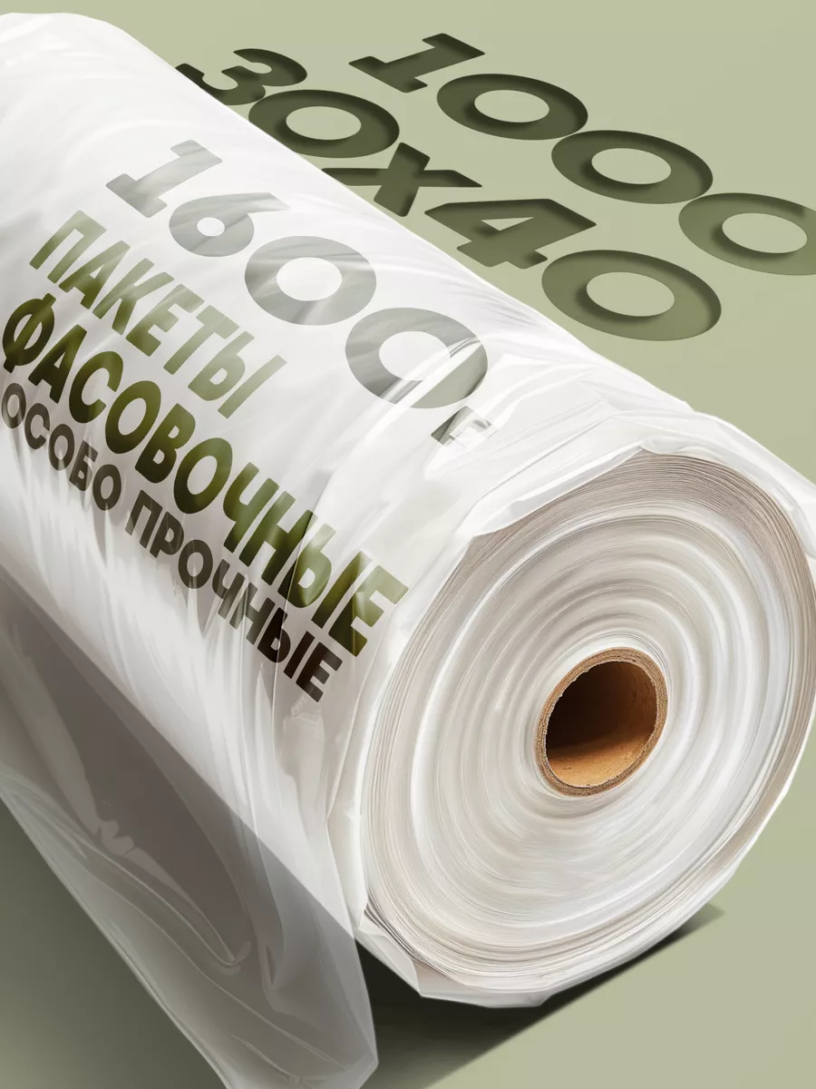 Пакеты фасовочные в рулоне...
