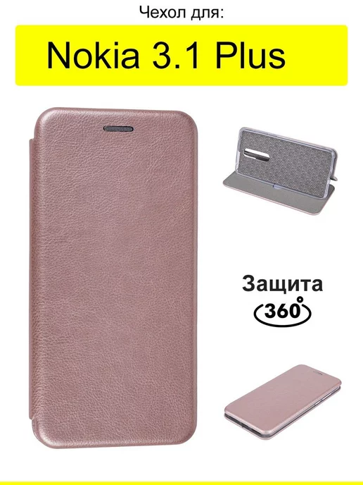 Nokia Чехол для 3.1 Plus, серия Miria