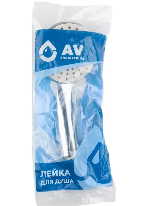 AV engineering Лейка для душа без шланга и режимов AVSSS-020, серый, фото 5