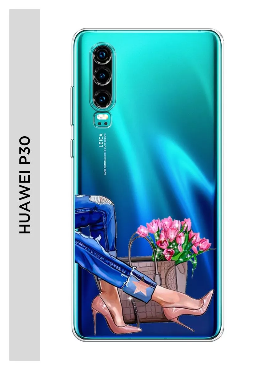 Чехол на Huawei P30 / Хуавей П30 с рисунком Huawei 67010655 купить за 432 ₽  в интернет-магазине Wildberries