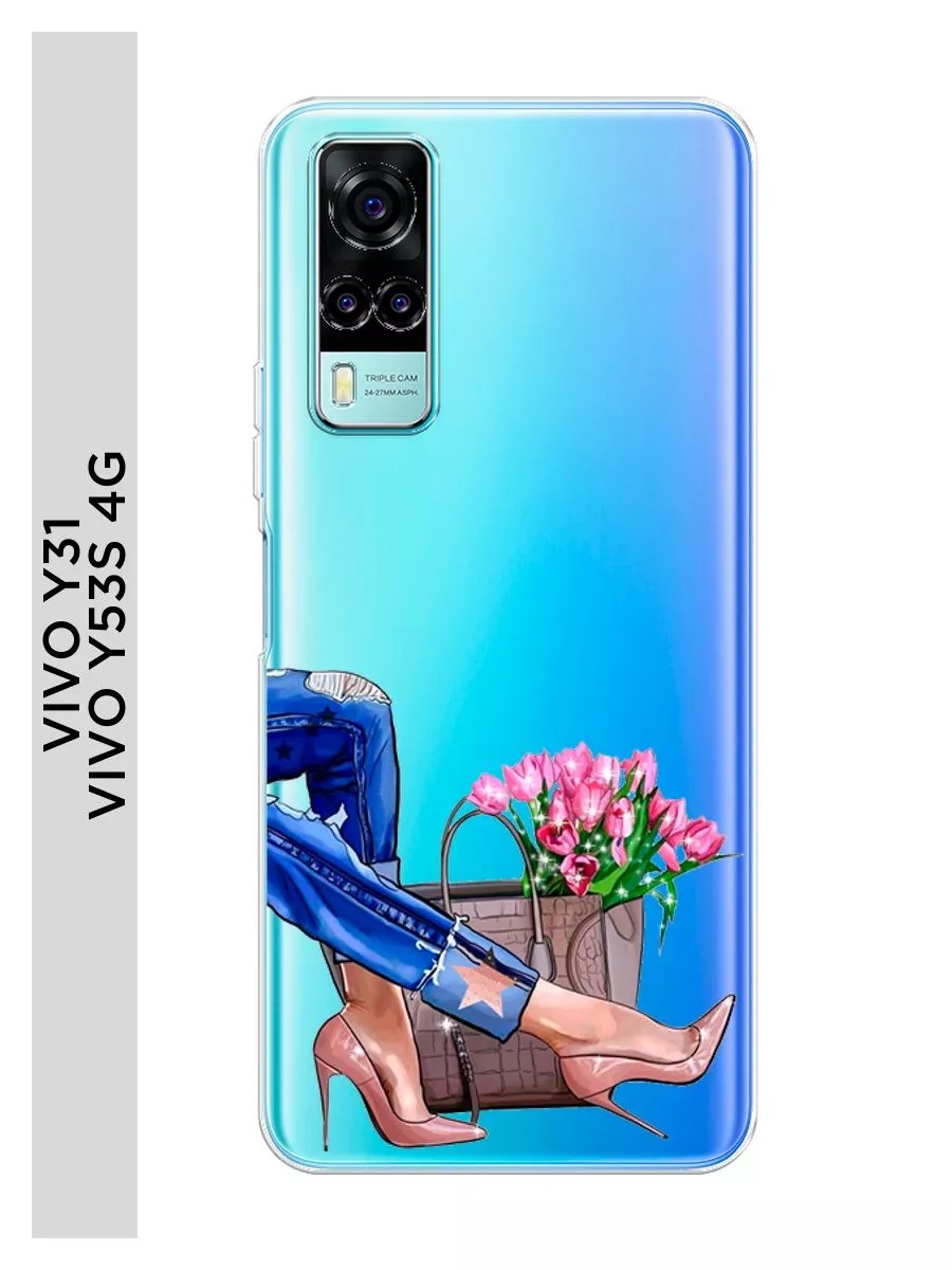 Чехол на Vivo Y31 / Vivo Y53s 4G с рисунком VIVO 67010828 купить за 369 ₽ в  интернет-магазине Wildberries