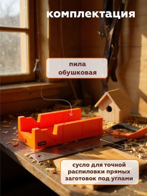 TDM Electric Ножовка по дереву пила ручная стусло столярный инструмент, вариант, фото 5