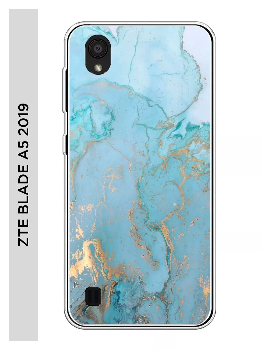 Чехол на ZTE Blade A5 2019 / ЗТЕ Блейд А5 2019 с рисунком ZTE 67082480  купить за 349 ₽ в интернет-магазине Wildberries