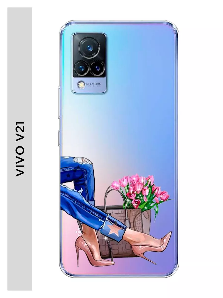 Чехол на Vivo V21 / Виво В21 с рисунком VIVO 67083625 купить за 404 ₽ в  интернет-магазине Wildberries