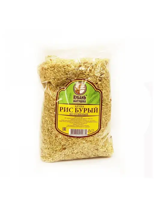 ритэйл юнитс Рис бурый шелушеный Кубань Матушка 600 гр 1 упаковка, 600 г