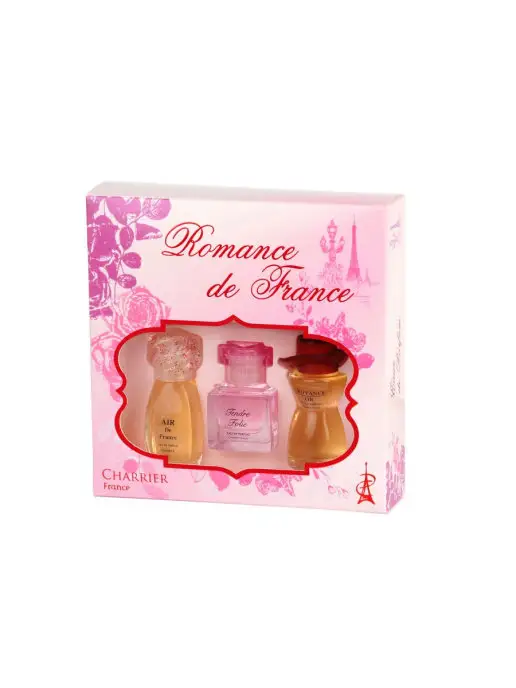 CHARRIER PARFUMS Набор парфюмированной воды "ROMANCE DE FRANCE", вариант