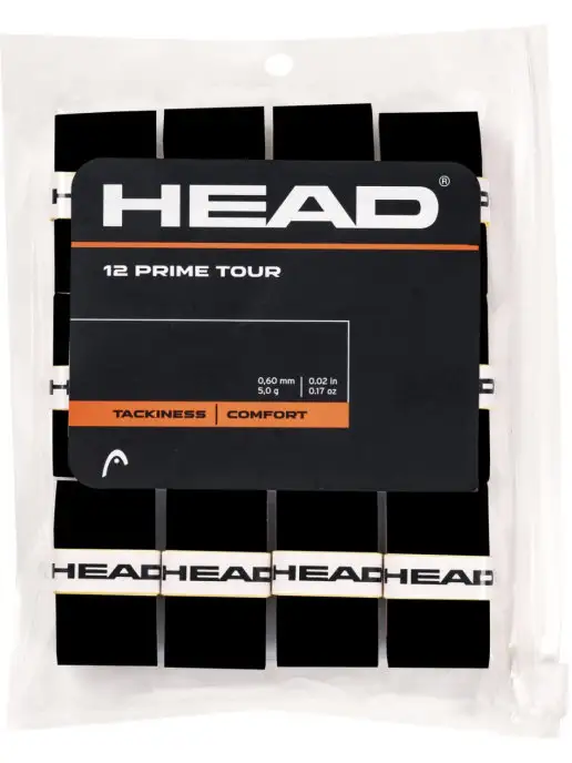 HEAD Овергрипы 12 шт Prime Tour 12 pcs Pack (Overgrip), 12 шт, 12 шт