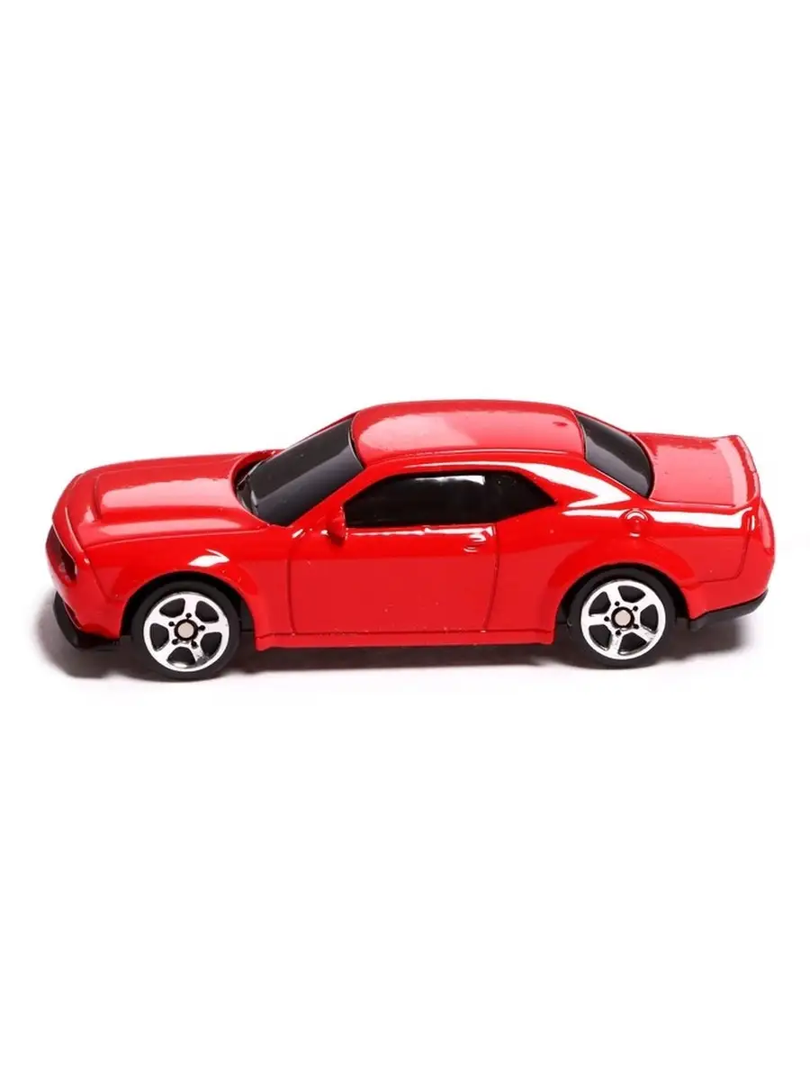 Машина металлическая DODGE CHALLENGER SRT DEMON, 1:64, цвет красный Машинки  металлические 67130624 купить за 316 ₽ в интернет-магазине Wildberries