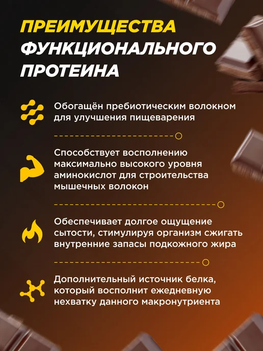 Prime Kraft Протеин сывороточный Whey Functional Shake Шоколад, 900 гр, 900 г, фото 2