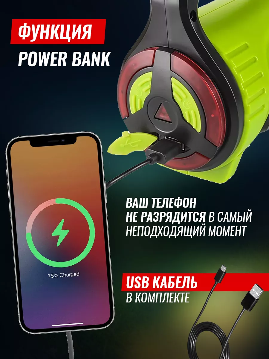 Фонарь прожектор кемпинговый для туризма LED karbi 67256235 купить за 1 999  ₽ в интернет-магазине Wildberries