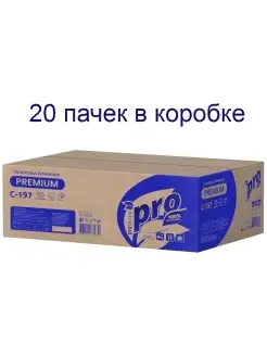 Полотенца бумажные V-сложения 2 слоя по 200 листов (C197) PROtissue 67331797 купить за 3 746 ₽ в интернет‑магазине Wildberries