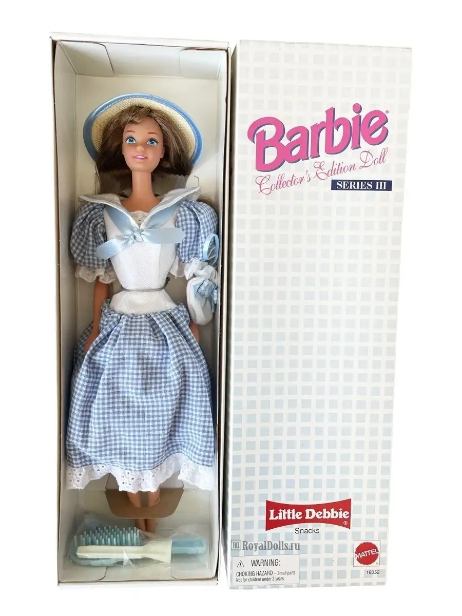 Кукла Барби Little Debbie III коллекционная Royal Dolls 67514057 купить за  7 255 ₽ в интернет-магазине Wildberries