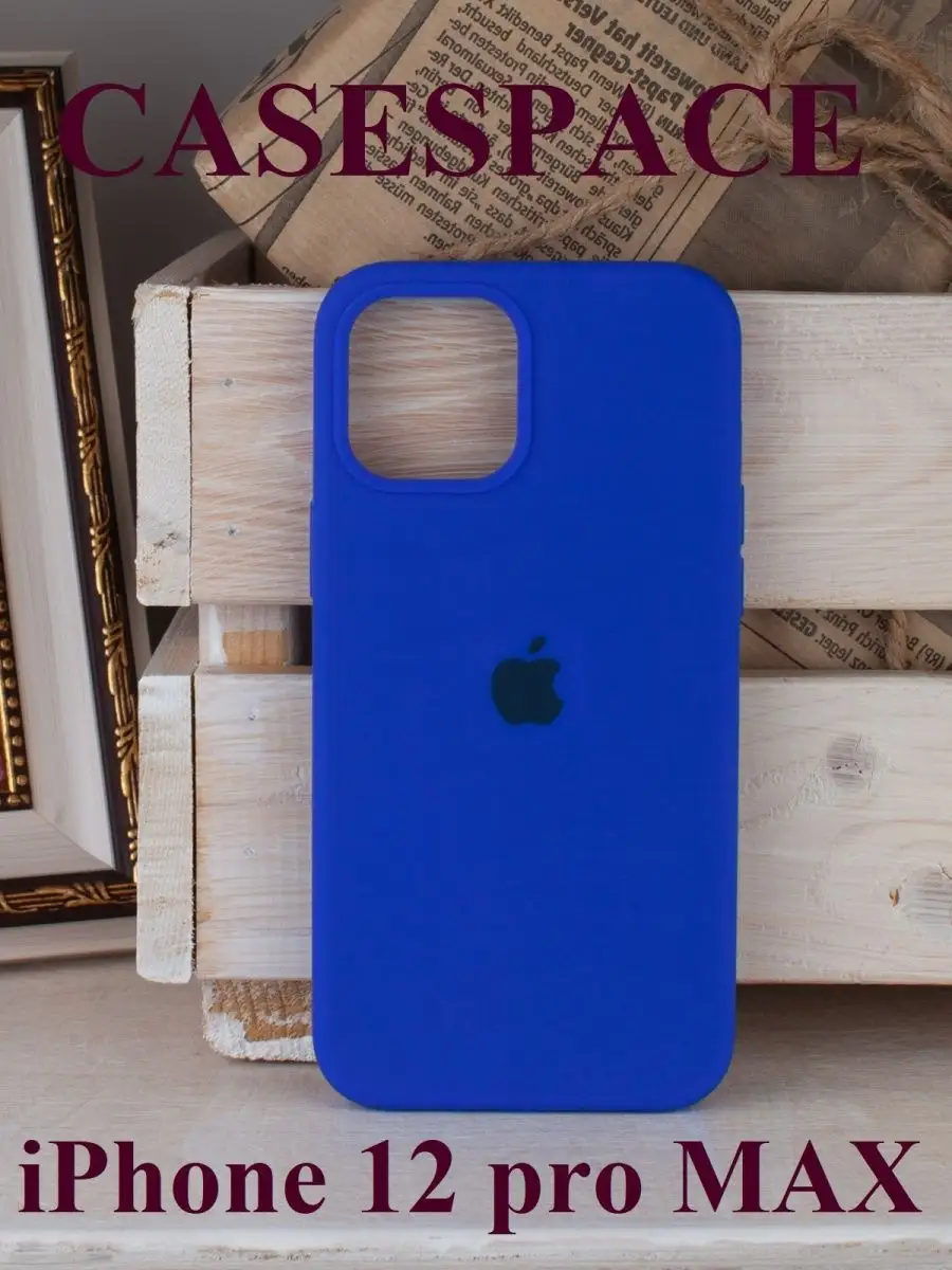 чехол на iphone 12 pro max с защитой камеры CaseSpace 67557505 купить за  240 ₽ в интернет-магазине Wildberries