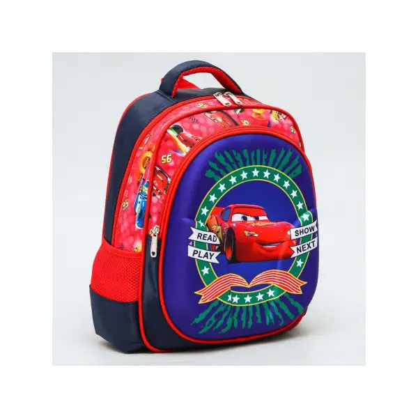 Рюкзак детский школьный ранец с карманом 95 Тачки дисней