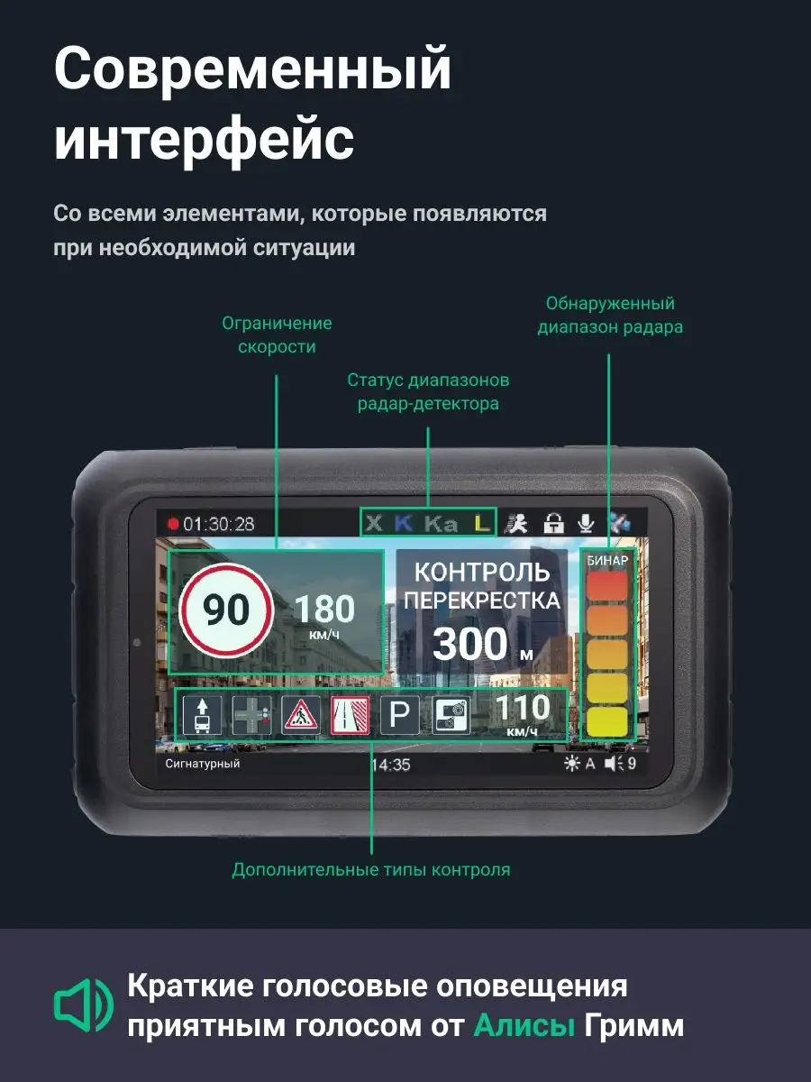 Видеорегистратор с радаром Premier3 Carbon Wi-Fi и GPS ROADGID 67775639  купить за 21 770 ₽ в интернет-магазине Wildberries