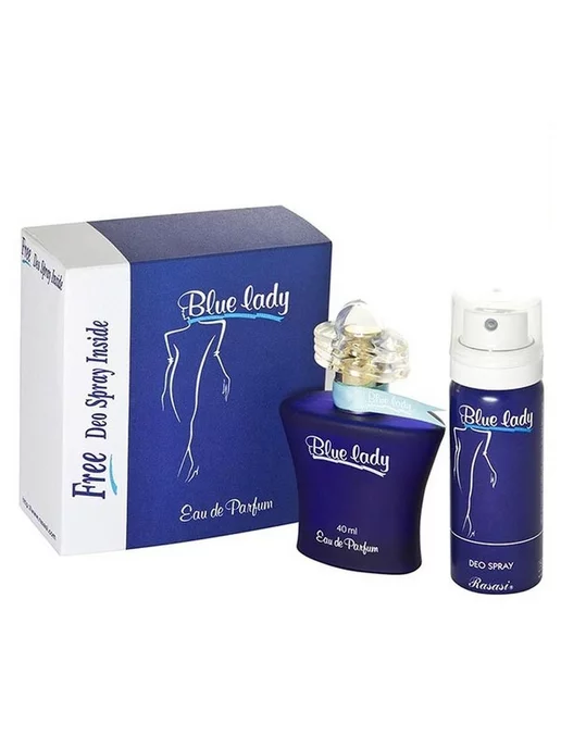 RASASI Blue Lady Eau De Parfum Набор женский, синий, фото 5