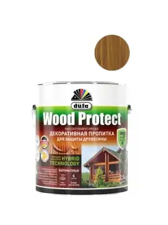 Пропитка для защиты древесины Wood Protect тик 2,5 л Dufa 67828572 купить за 2 342 ₽ в интернет-магазине Wildberries