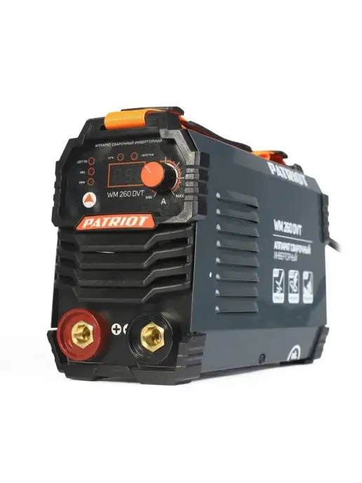 PATRIOT Сварочный аппарат инверторный WM 260 DVT, черный