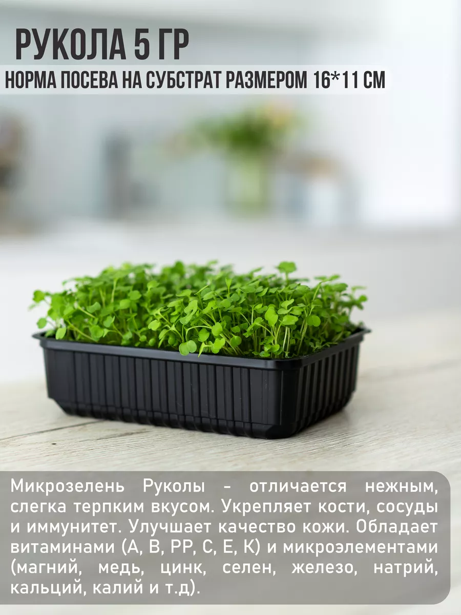 Микрозелень набор для выращивания 15 ур. семена микрозелени Vitaminarium  67874400 купить за 688 ₽ в интернет-магазине Wildberries