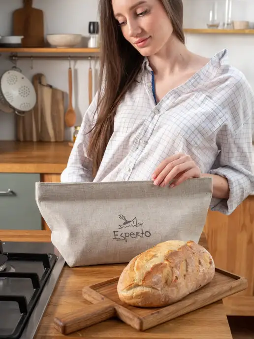 Esperto Подарочный набор Хлебных клатчей Premium, 3 шт, хлебница, 3,3 л, фото 8