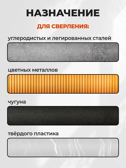Gepard Набор сверл по металлу 13 штук 1,5-6,5 мм в кейсе GP1301-13, желтый, фото 4