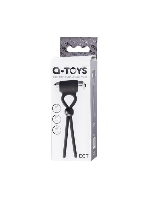 TOYFA A-Toys Эрекционное кольцо с вибрацией, черный, фото 6