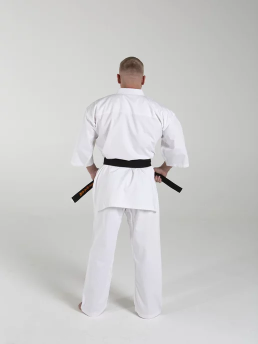 Sensei Киокушинкай доги кимоно для мальчика каратэ, белый, фото 2