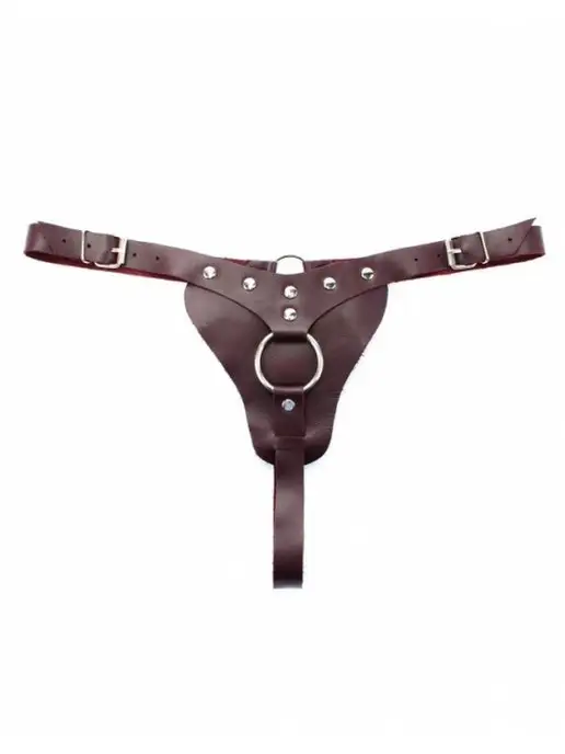 BDSM арсенал Трусы для страпона, красный, фото 2