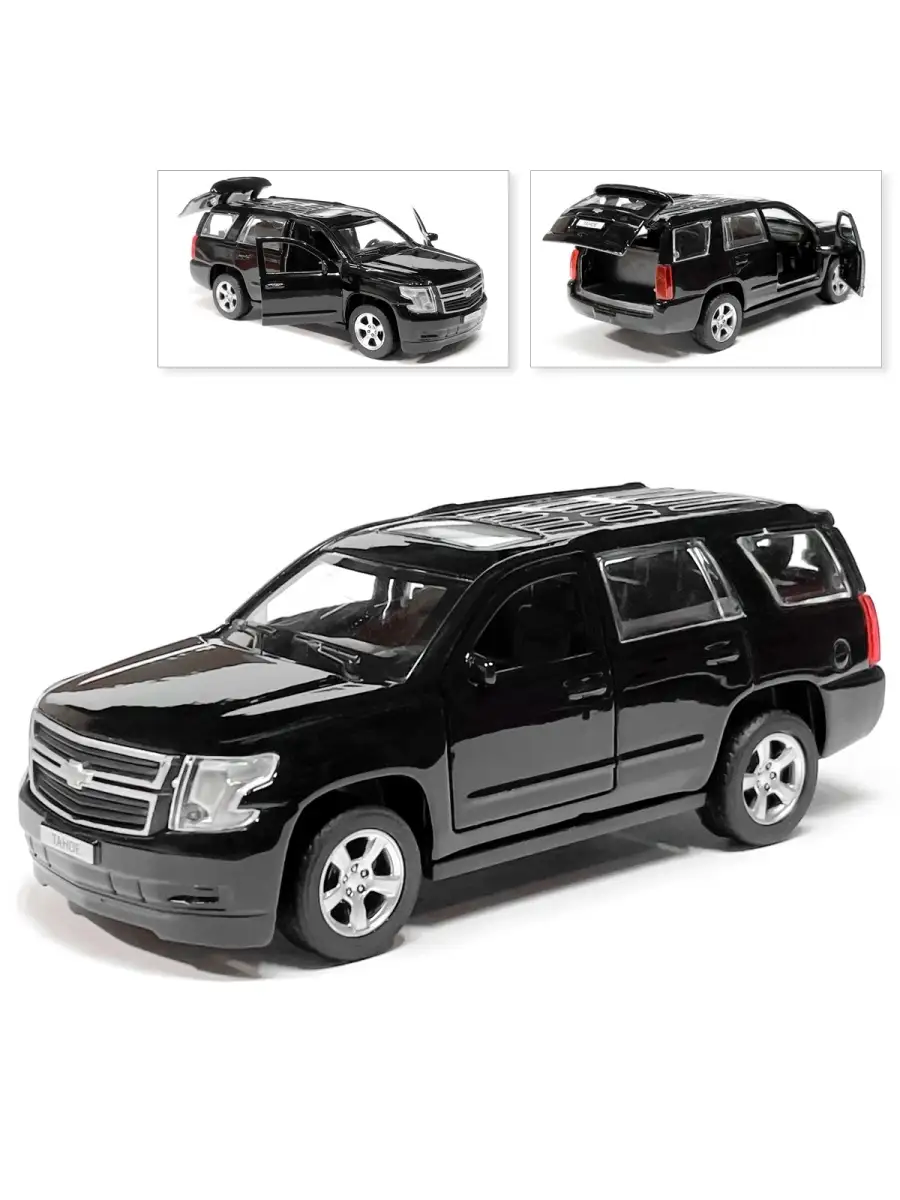 Машинка Chevrolet Tahoe, коллекционная, 12 см Технопарк ТМ 68187616 купить  за 856 ₽ в интернет-магазине Wildberries