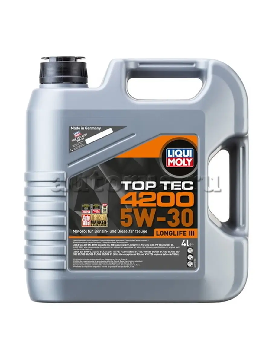 Масло моторное 5W-30 синтетическое Ликви Моли 4 литра Liqui Moly 68190267  купить за 6 671 ₽ в интернет-магазине Wildberries