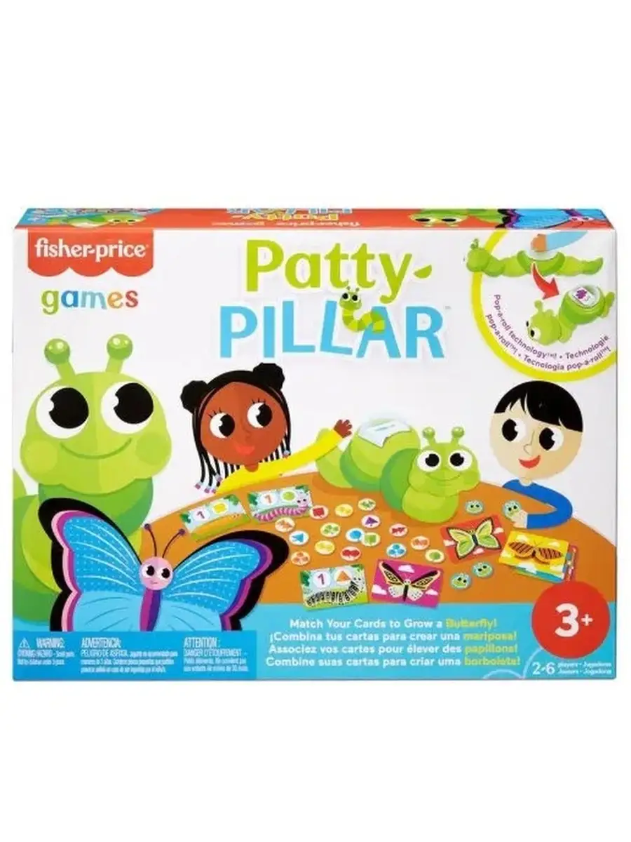 Настольная игра Mattel Games Пати-Пиллер, GYJ81 FISHER-PRICE 68218277  купить за 1 414 ₽ в интернет-магазине Wildberries