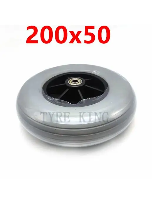 AnnPetro Колесо 200х50 для инвалидных колясок, 200x50, фото 2