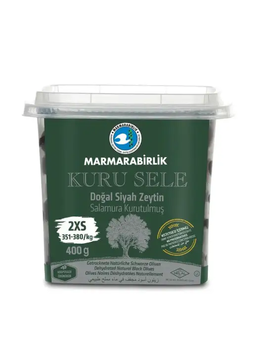 Marmarabirlik Турецкие маслины, вяленые черные натуральные маслины 2XS, черный, фото 5