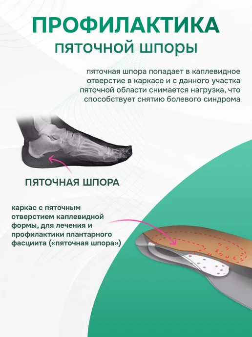 Orto Стельки ортопедические при плоскостопии MIX, бежевый, фото 7