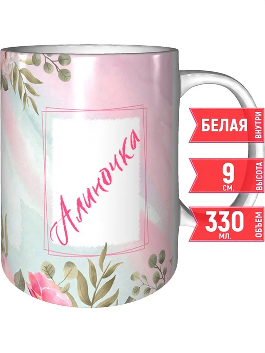 grand cadeaux Кружка именная Алиночка - стандартная, вариант