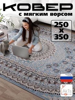 Ковер 250х350 комнатный напольный с ворсом AkTs 68449925 купить за 8 321 ₽ в интернет-магазине Wildberries