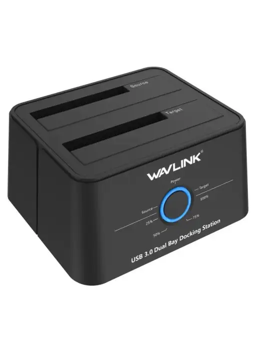 wavlink Док-станция для жестких дисков ST334U SATA SSD, черный, фото 4