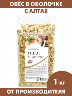 Овес в оболочке для отваров и проращивания, 1кг Образ жизни Алтая 68536531 купить за 211 ₽ в интернет‑магазине Wildberries
