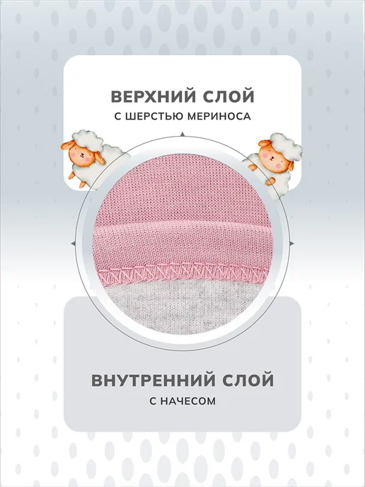 Montero outdoor Термобелье комплект с шерстью Super Wool Protection, розовый, фото 5
