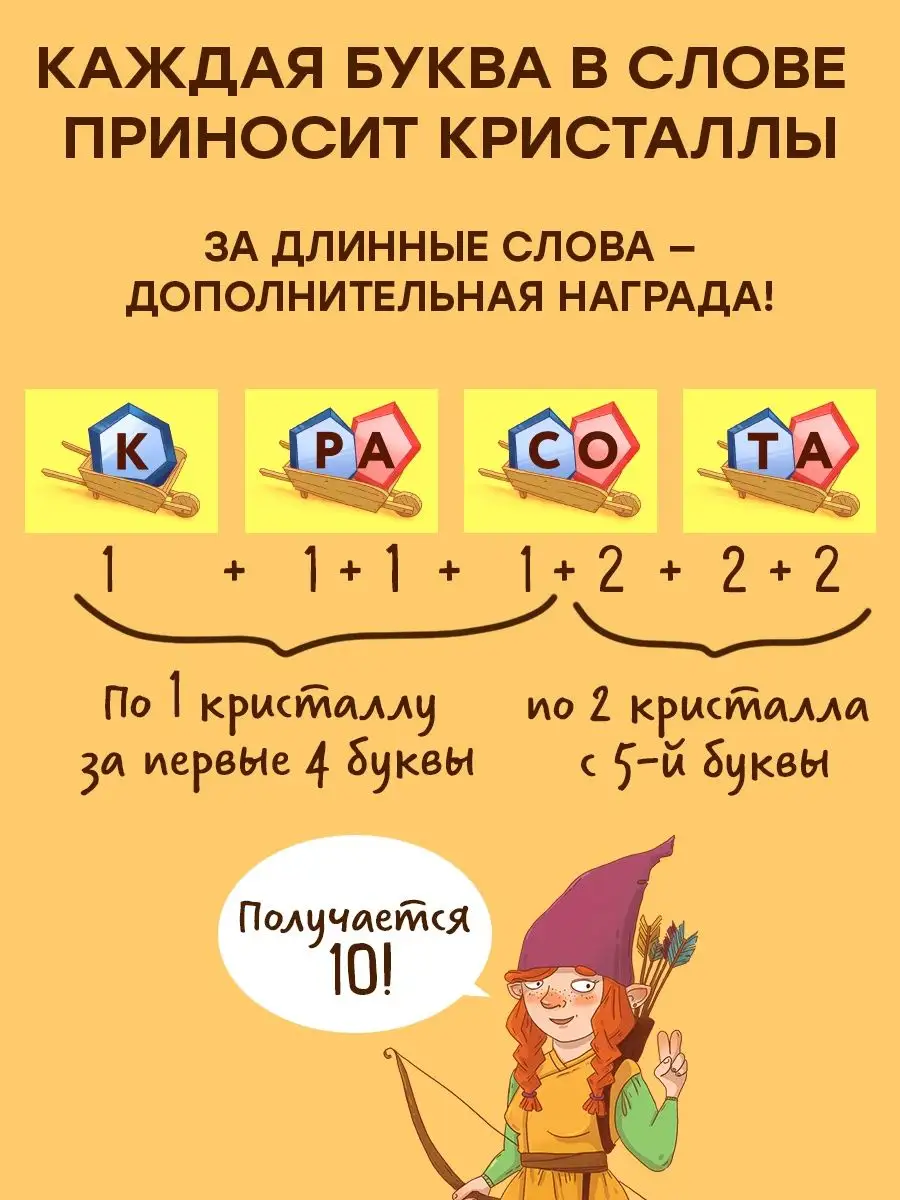 Развивающая настольная игра Читачки для детей 6+ Простые правила 68544699  купить за 946 ₽ в интернет-магазине Wildberries