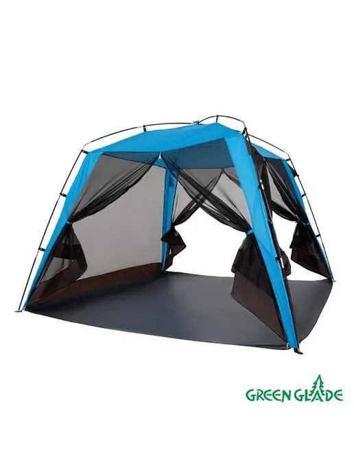 Green Glade Палатка пляжная от солнца большая, зеленый, фото 6