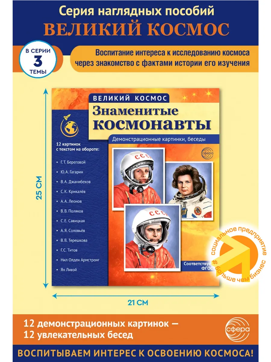 Великий космос Знаменитые космонавты