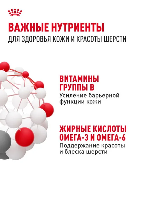 Сухой корм Royal canin Dermacomfort Проблемная для собак, средние, 10 кг, фото 5