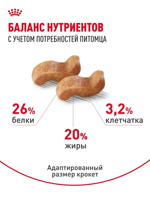 Сухой корм Royal canin Boxer Боксер для собак, взрослые, 12 кг, фото 4