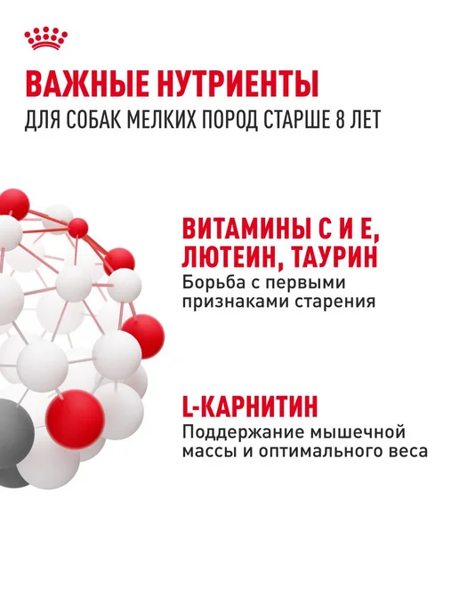 Сухой корм Royal canin Малых для собак, взрослые, мелкие, пожилые, 2 кг, фото 5