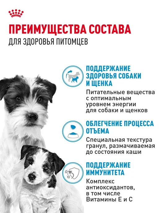 Сухой корм Royal canin Starter Малых для собак, мелкие, щенки, 1 кг, фото 3