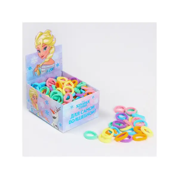 Набор резинок для волос Минни Маус и Единорог Дисней 100 шт