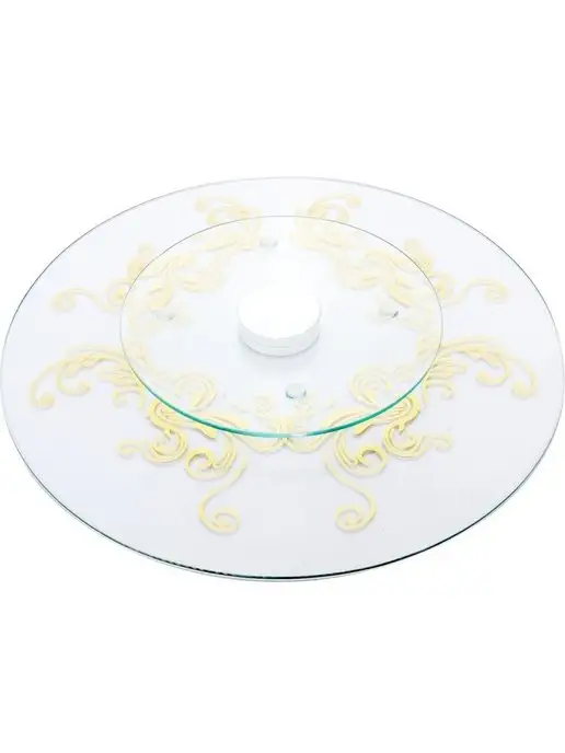 Тортовница вращающаяся на ножке 34 см - фото 10