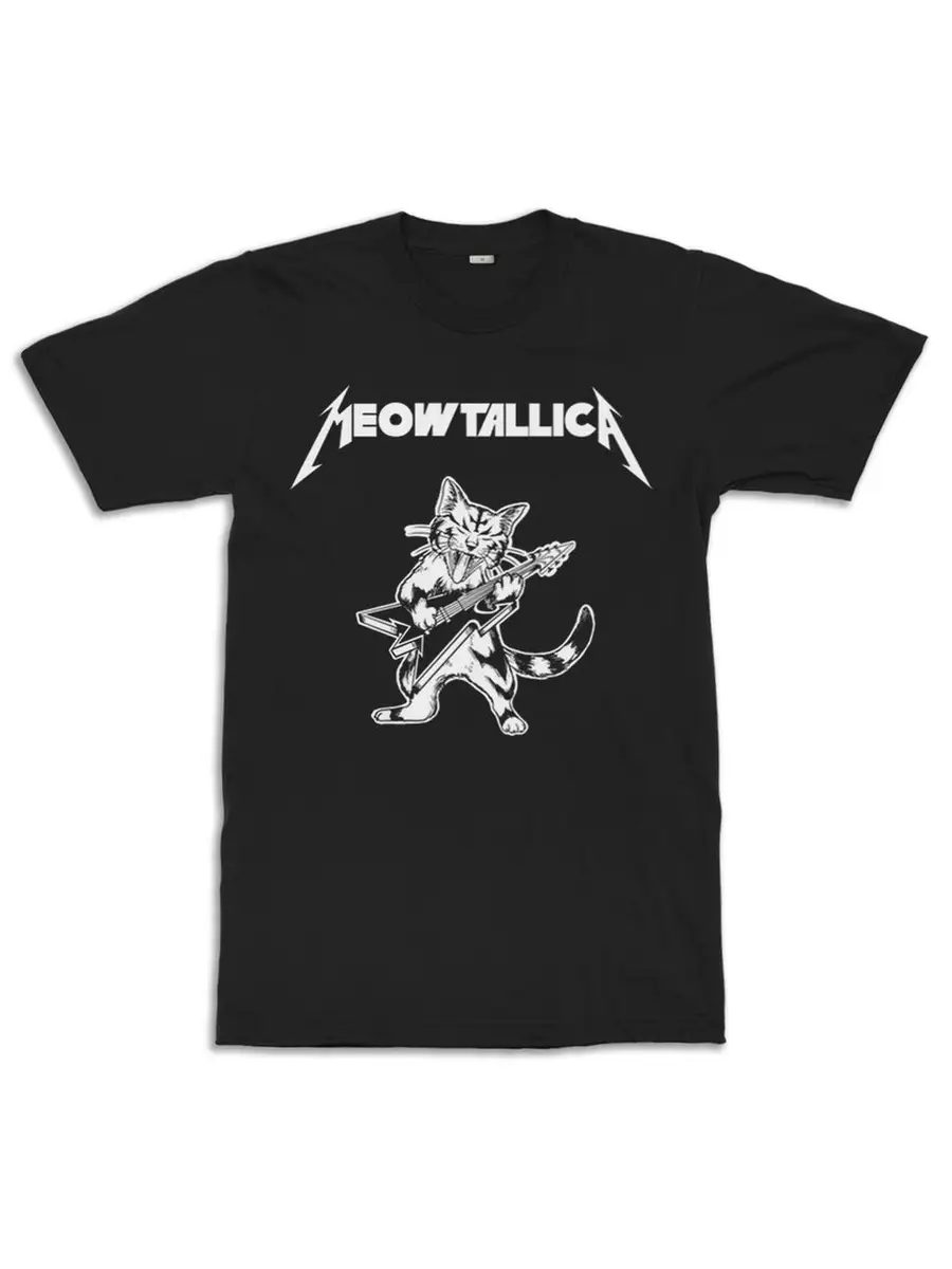 Meow metallica t shirt best sale